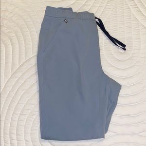 Figs jogger pants in light blue (not ceil)